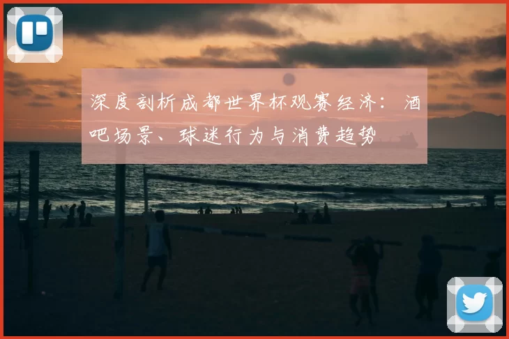 深度剖析成都世界杯观赛经济:酒吧场景、球迷行为与消费趋势